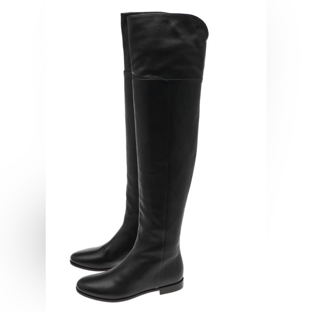Jimmy Choo Black Over the Knee Boots